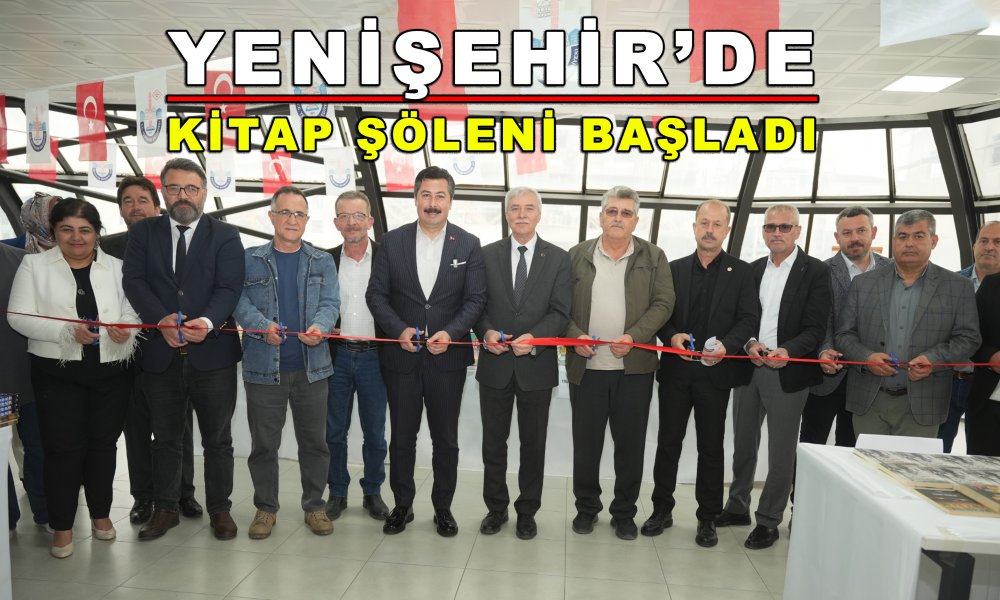 YENİŞEHİR’DE KİTAP ŞÖLENİ