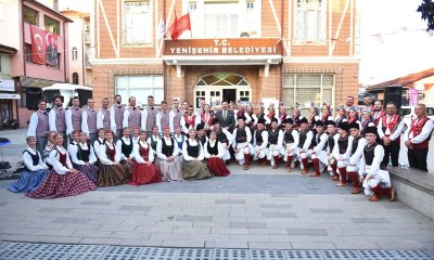 LETONYALI VE MAKEDON DANSÇILAR YENİŞEHİR’DE SAHNE ALDI