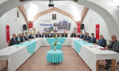 BAŞKANLAR BURSA'NIN GÜNDEMİNİ YENİŞEHİR'DE BELİRLEDİ